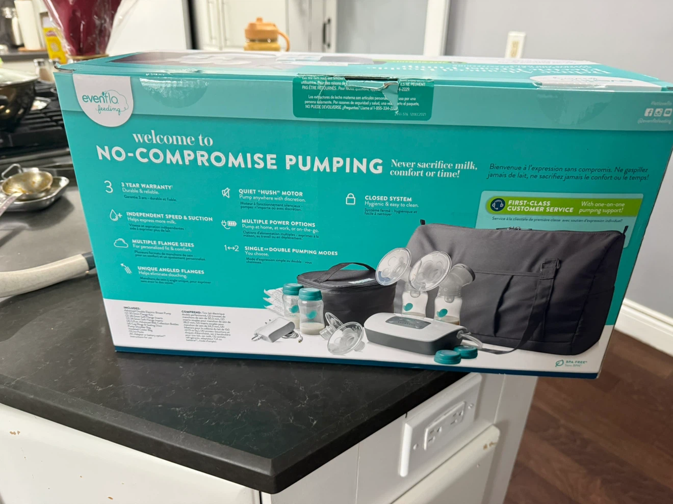 Evenflo Deluxe Advanced Double Electric Breast Pump - photo 2