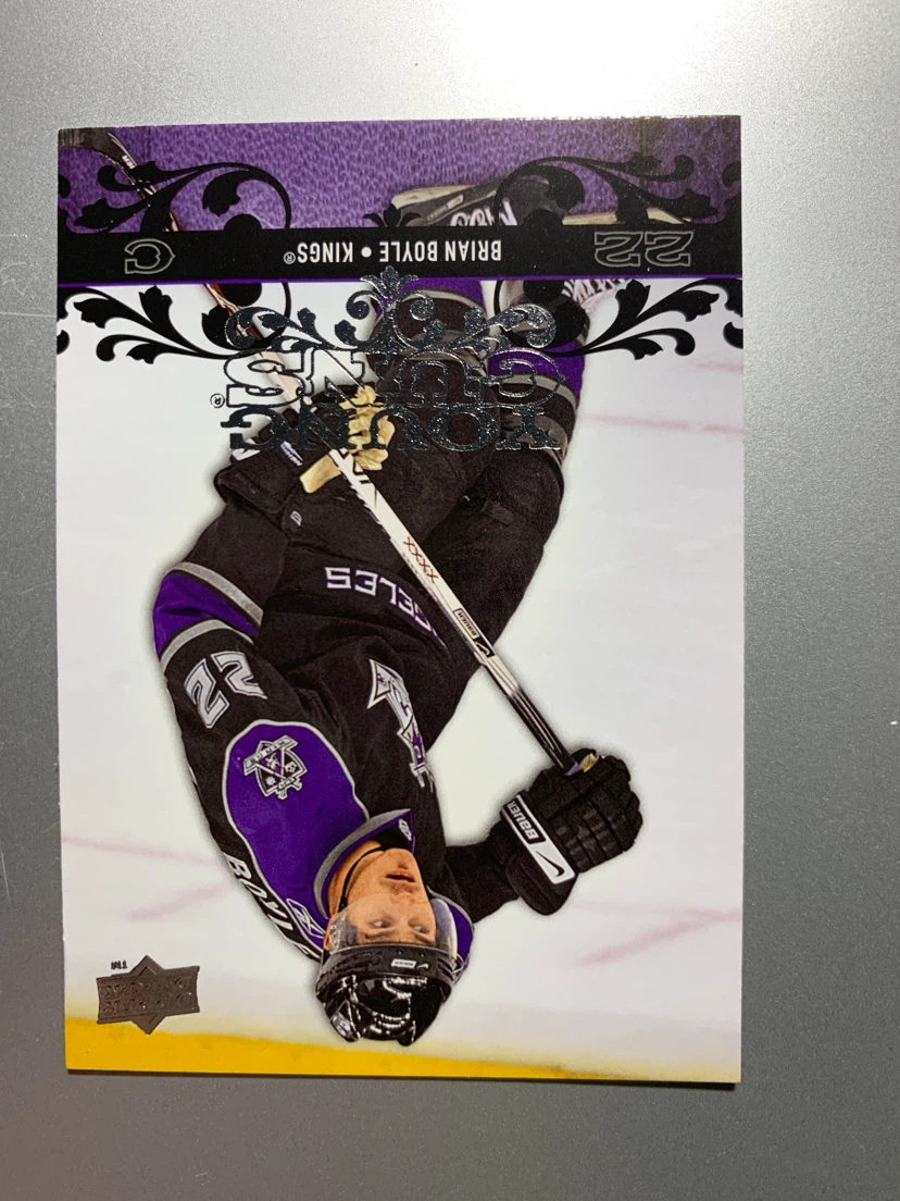 2008-09 Upper Deck Brian Boyle Young Guns Card