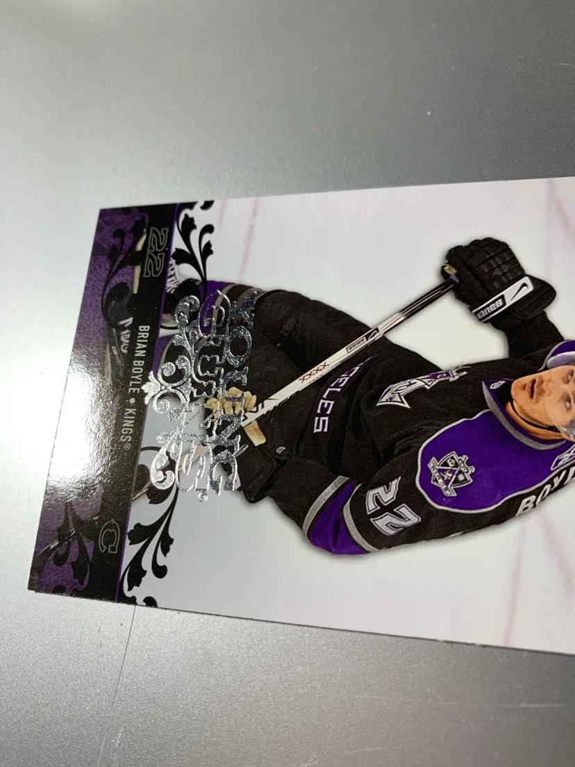 2008-09 Upper Deck Brian Boyle Young Guns Card - photo 3