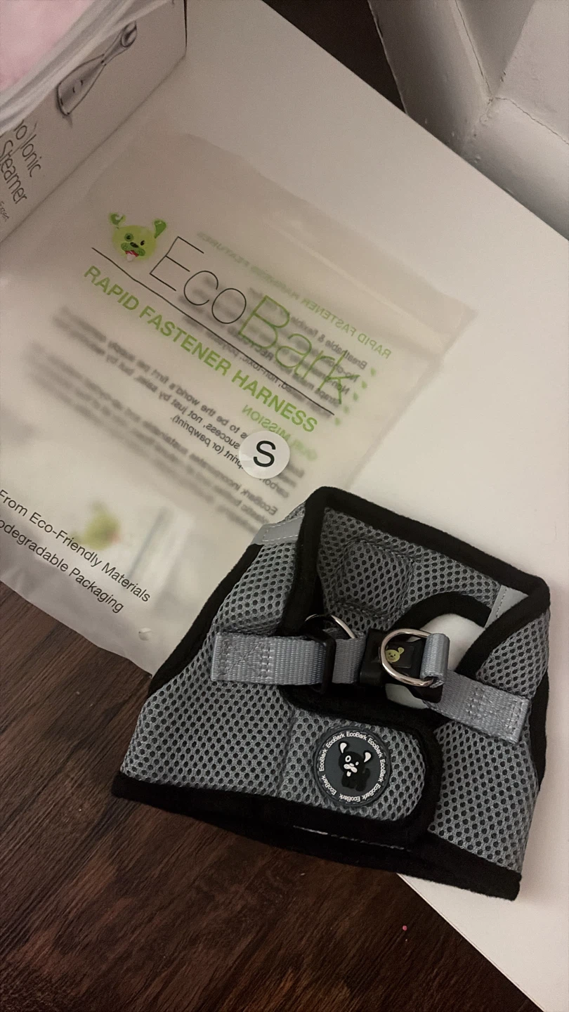 EcoBark Rapid Fastener Dog Harness Size Small