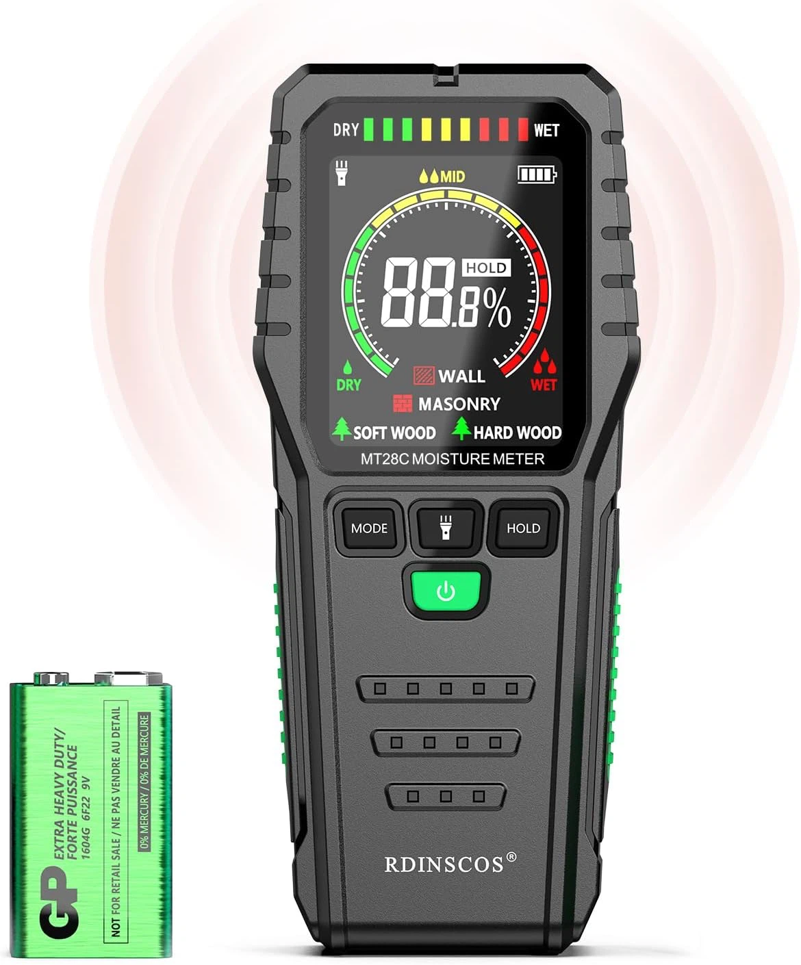 RDINSCOS MT-28 Moisture Meter