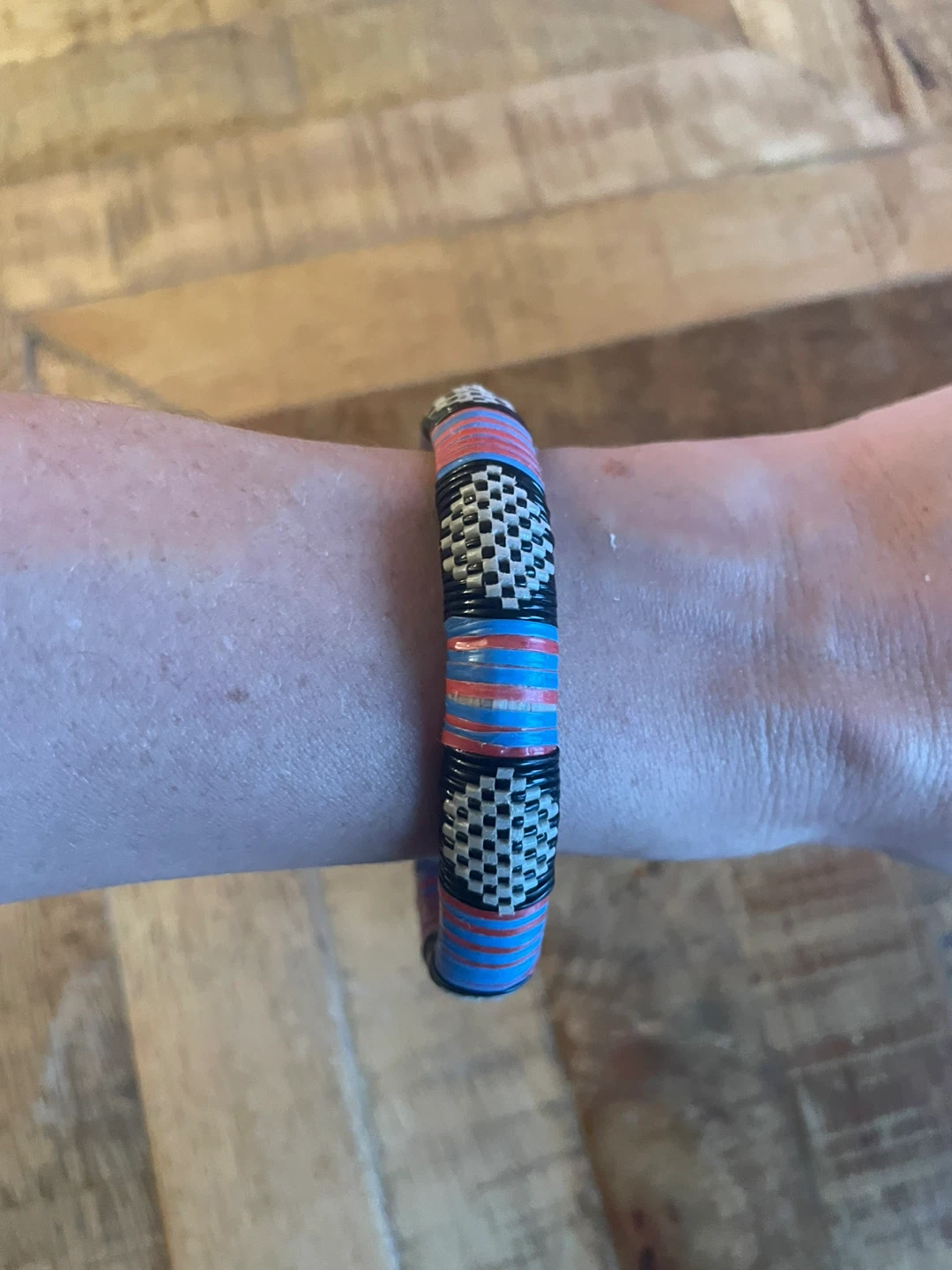 🏈Woven Pattern Bangle Bracelet - photo 2