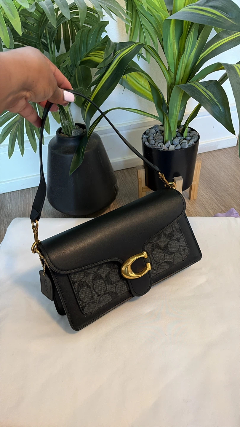 Coach Tabby Shoulder Bag Black