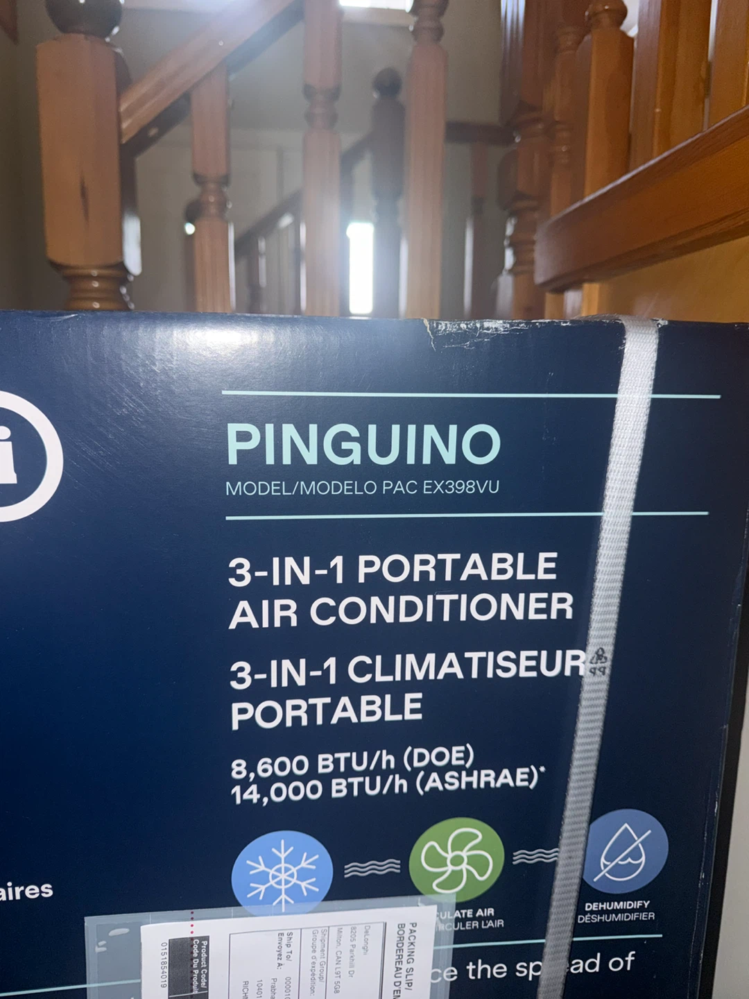 DeLonghi Pinguino 3-in-1 Portable Air Conditioner - photo 2