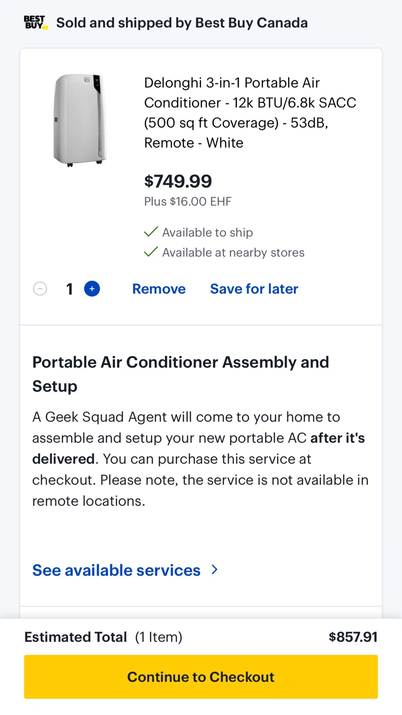 DeLonghi Pinguino 3-in-1 Portable Air Conditioner - photo 3