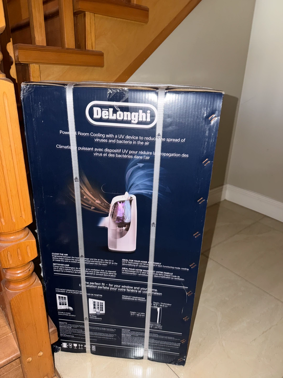 DeLonghi Pinguino 3-in-1 Portable Air Conditioner - photo 5
