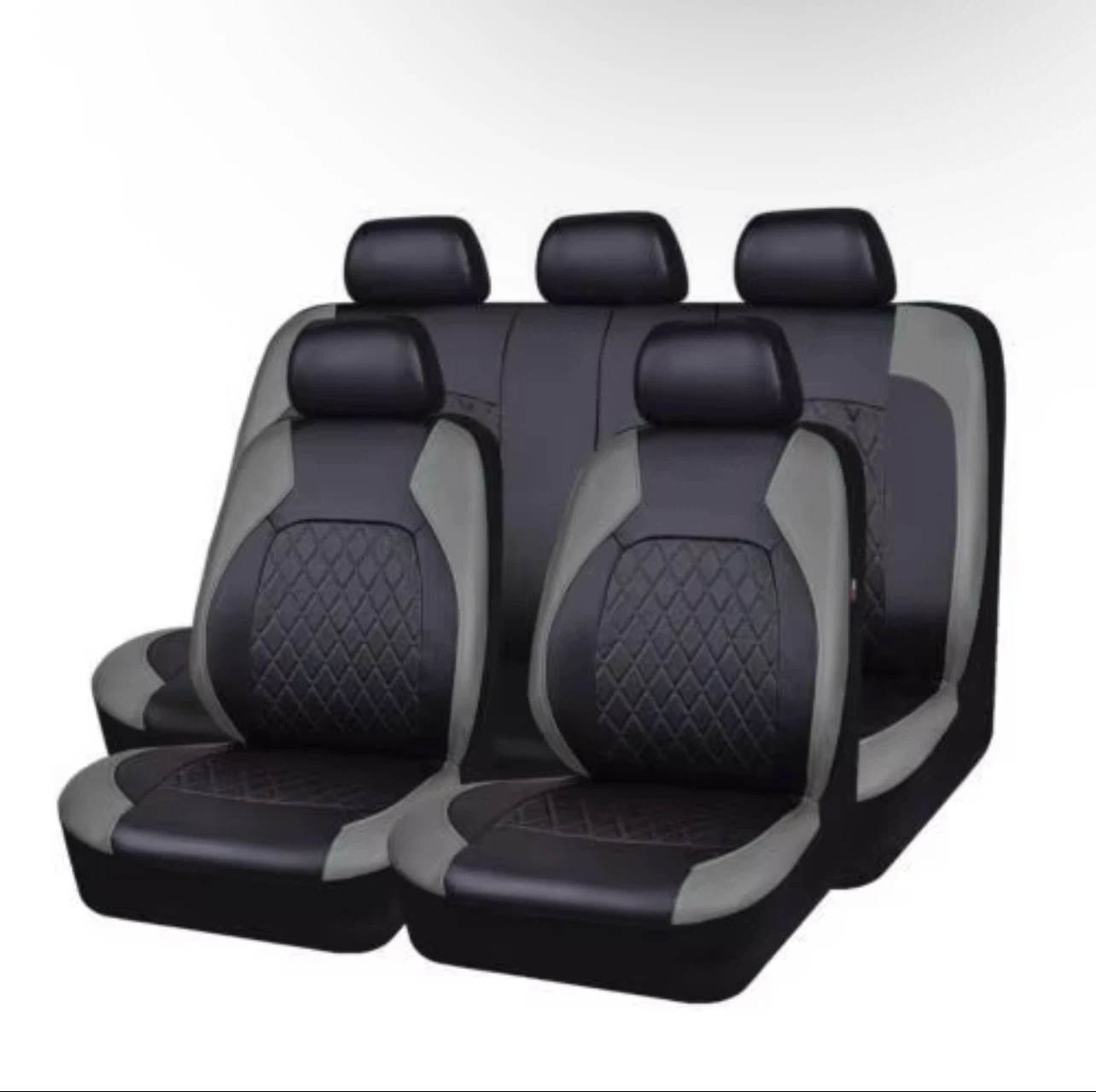 Universal Diamond Pattern Car Seat Cover Set