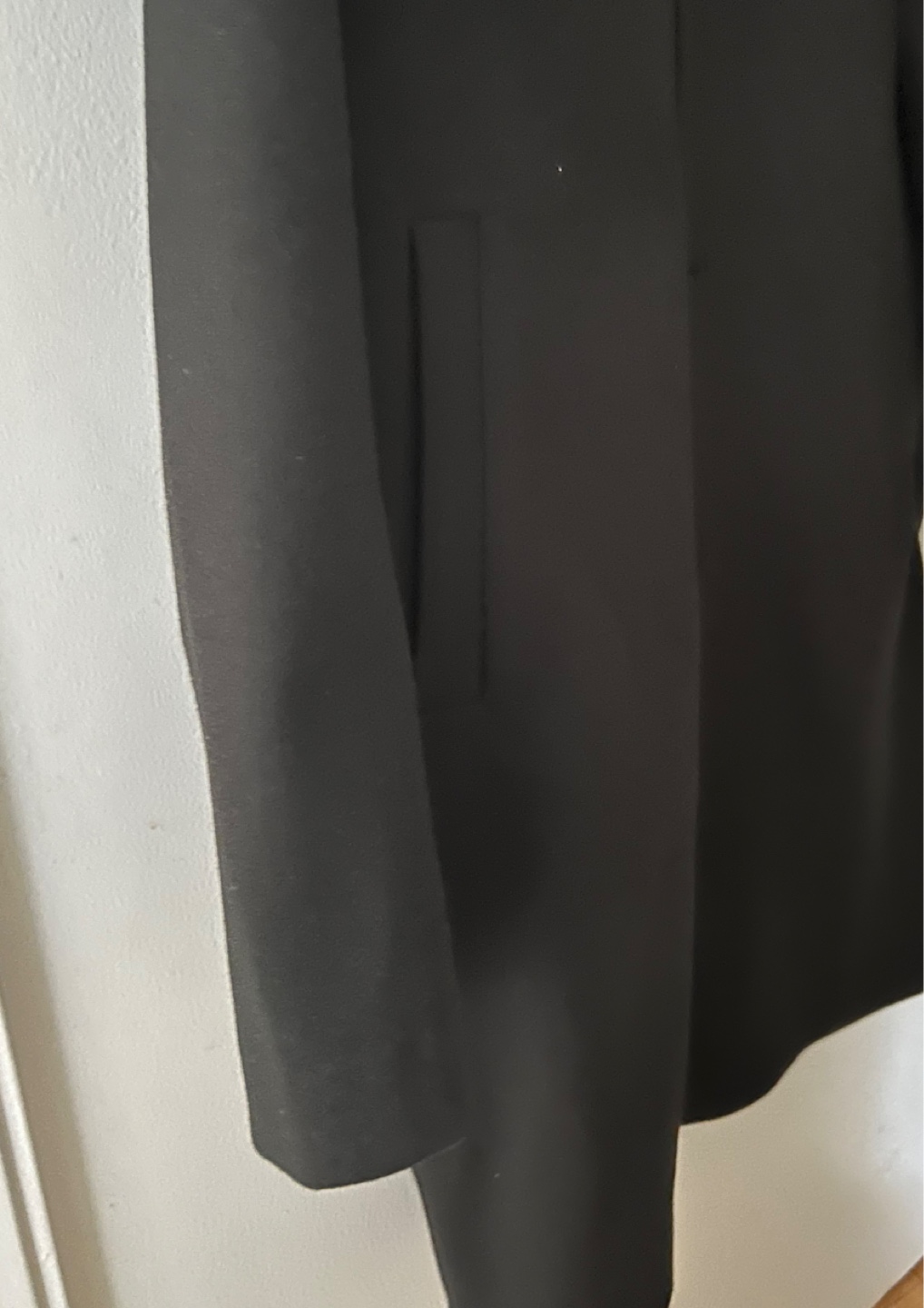 Black Fall Coat/Jacket – Size L | Loose Fit - photo 5