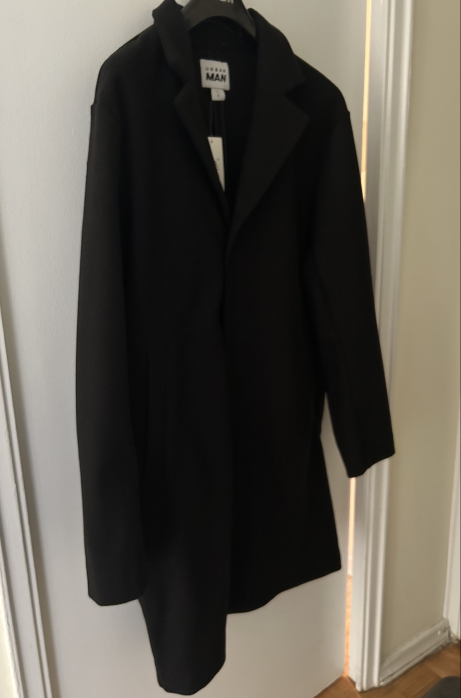 Black Fall Coat/Jacket – Size L | Loose Fit - photo 2