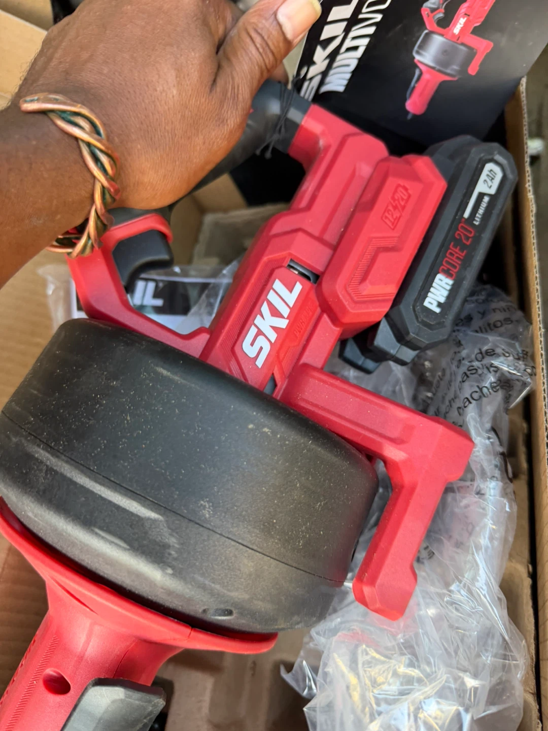 SKIL PWRCORE 20 Cordless Drain Auger