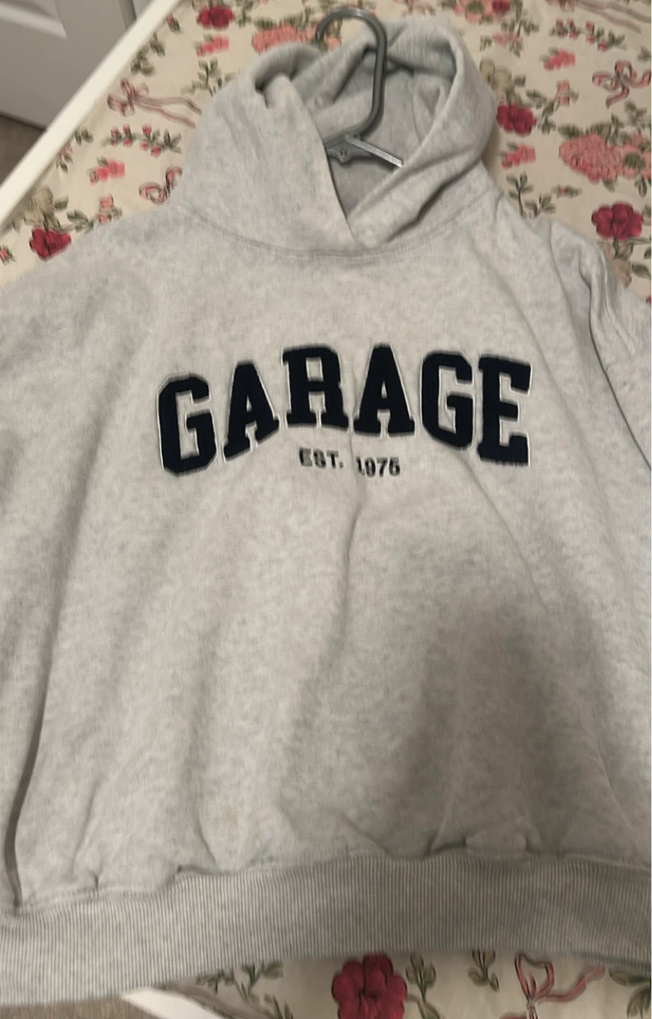 Garage Grey Logo Hoodie