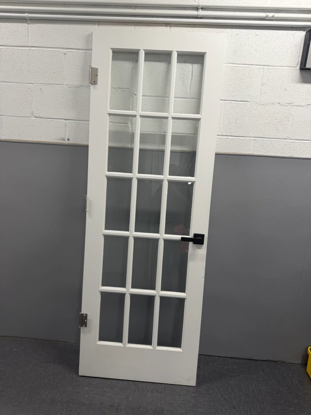 Set of two white French doors - photo 4