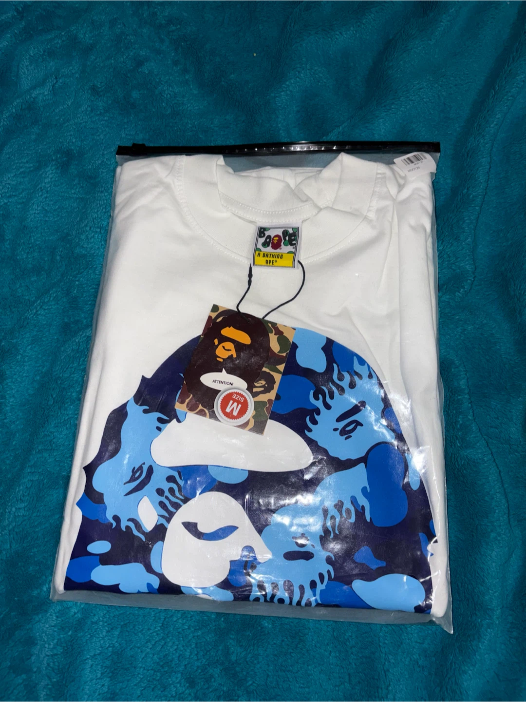 Bathing Ape Blue Flame T-Shirt