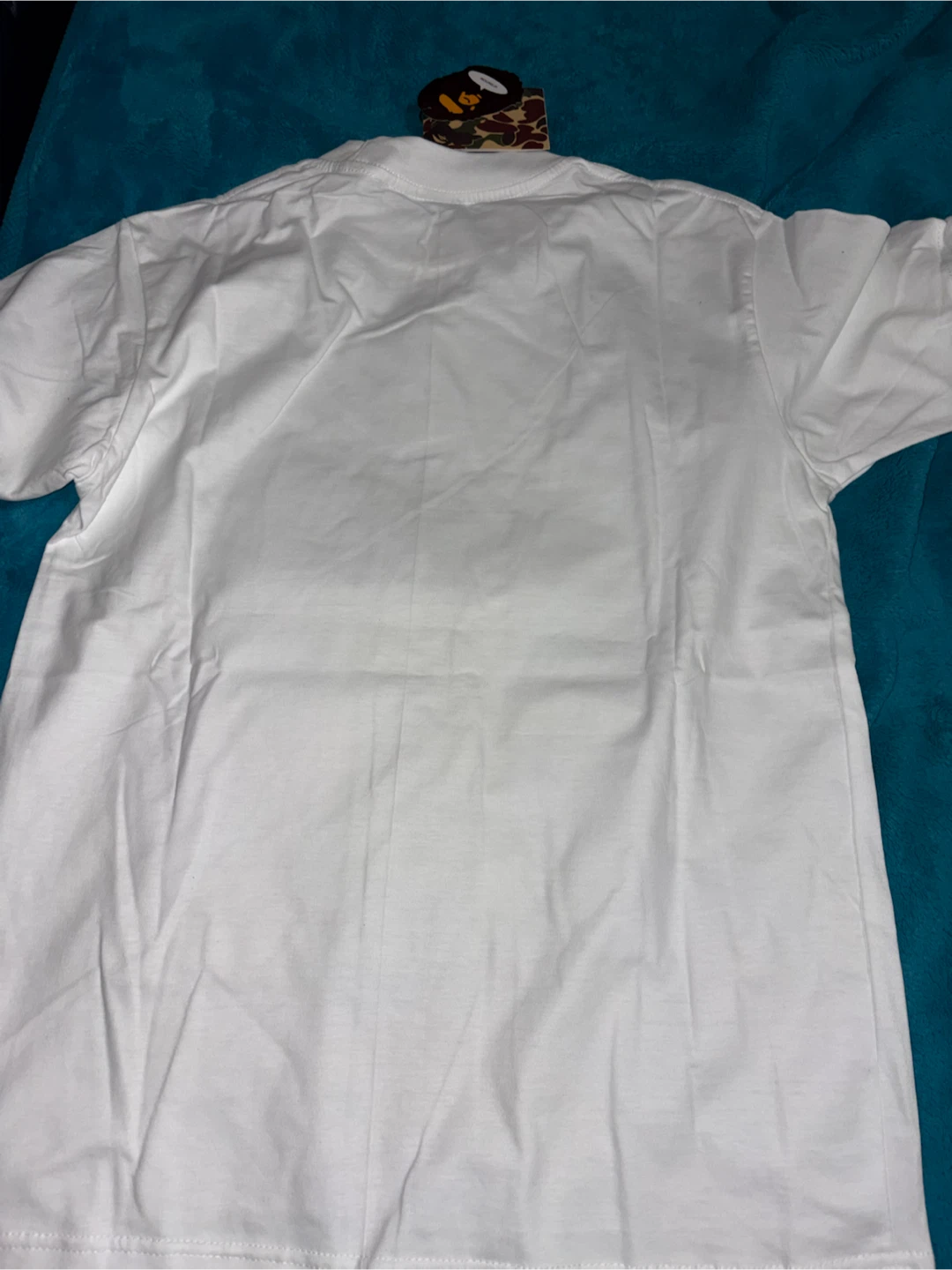 Bathing Ape Blue Flame T-Shirt - photo 3
