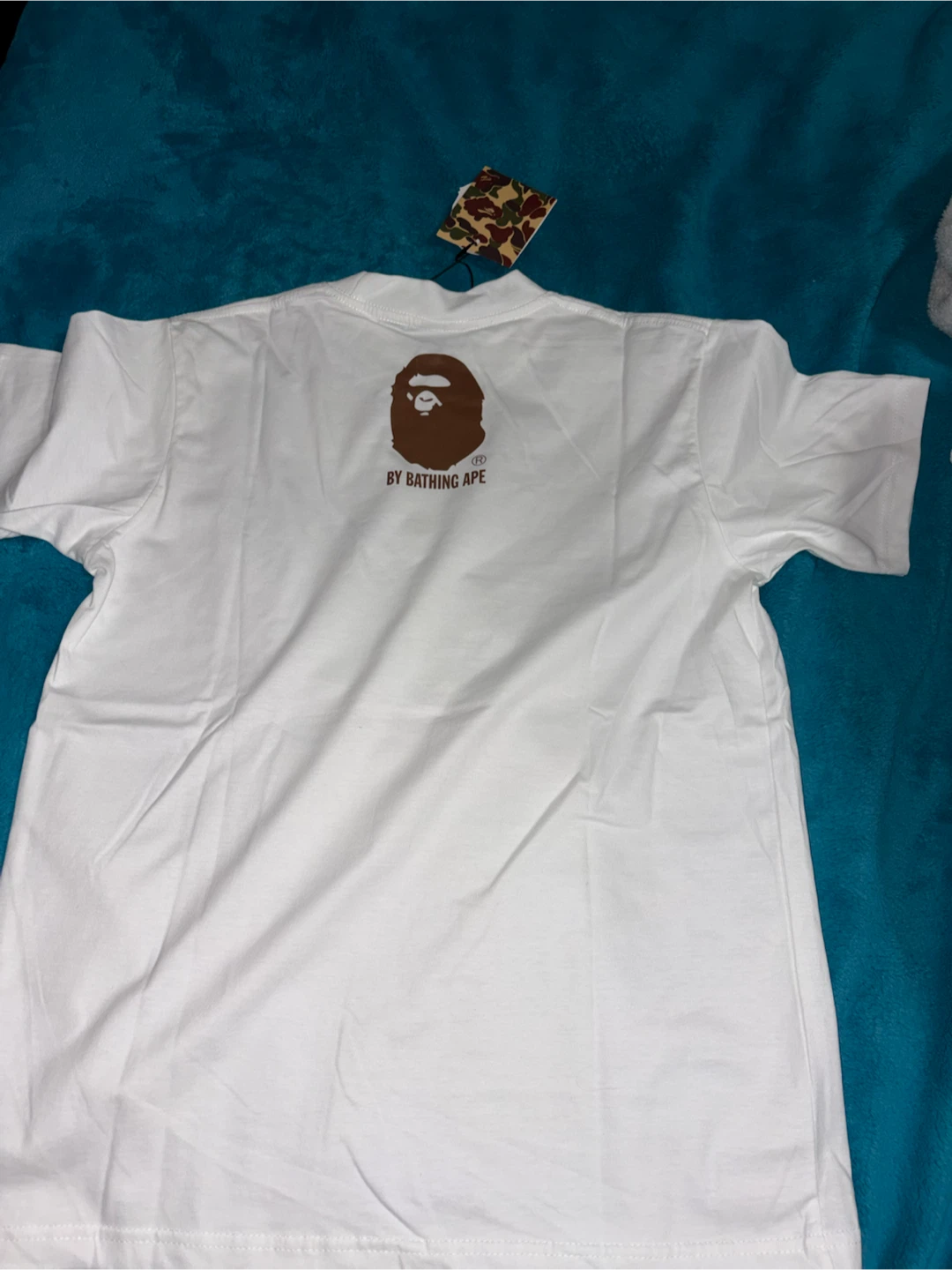 Bathing Ape mini milo T-Shirt White Medium - photo 3