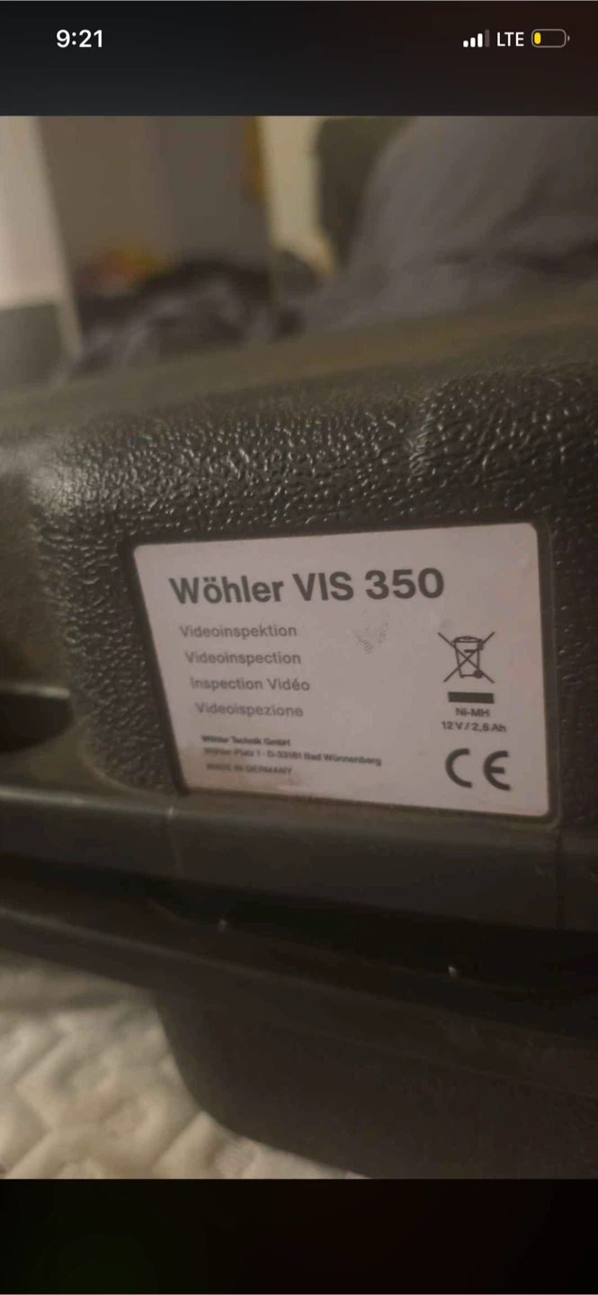 Wöhler VIS 350 Video Inspection System - photo 3