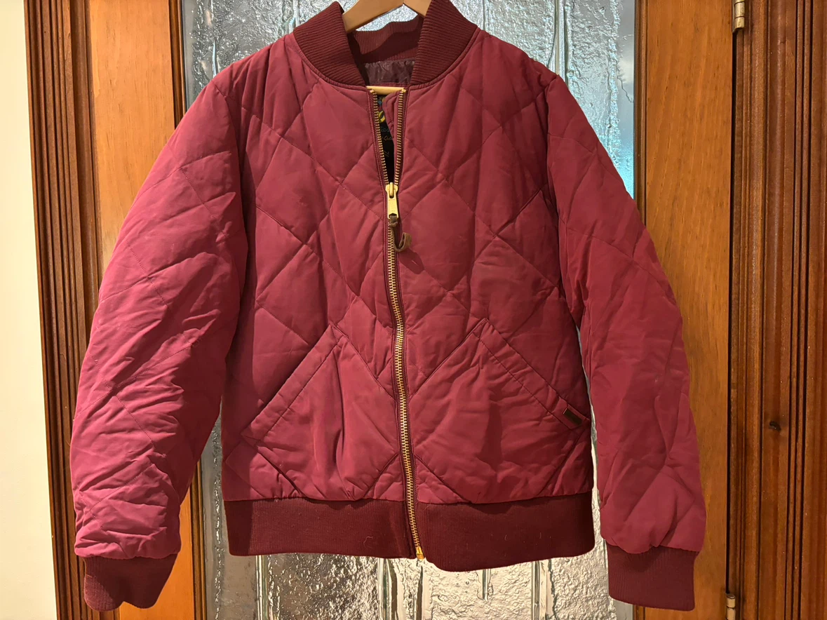 Eddie Bauer Quilted Bomber Jacket