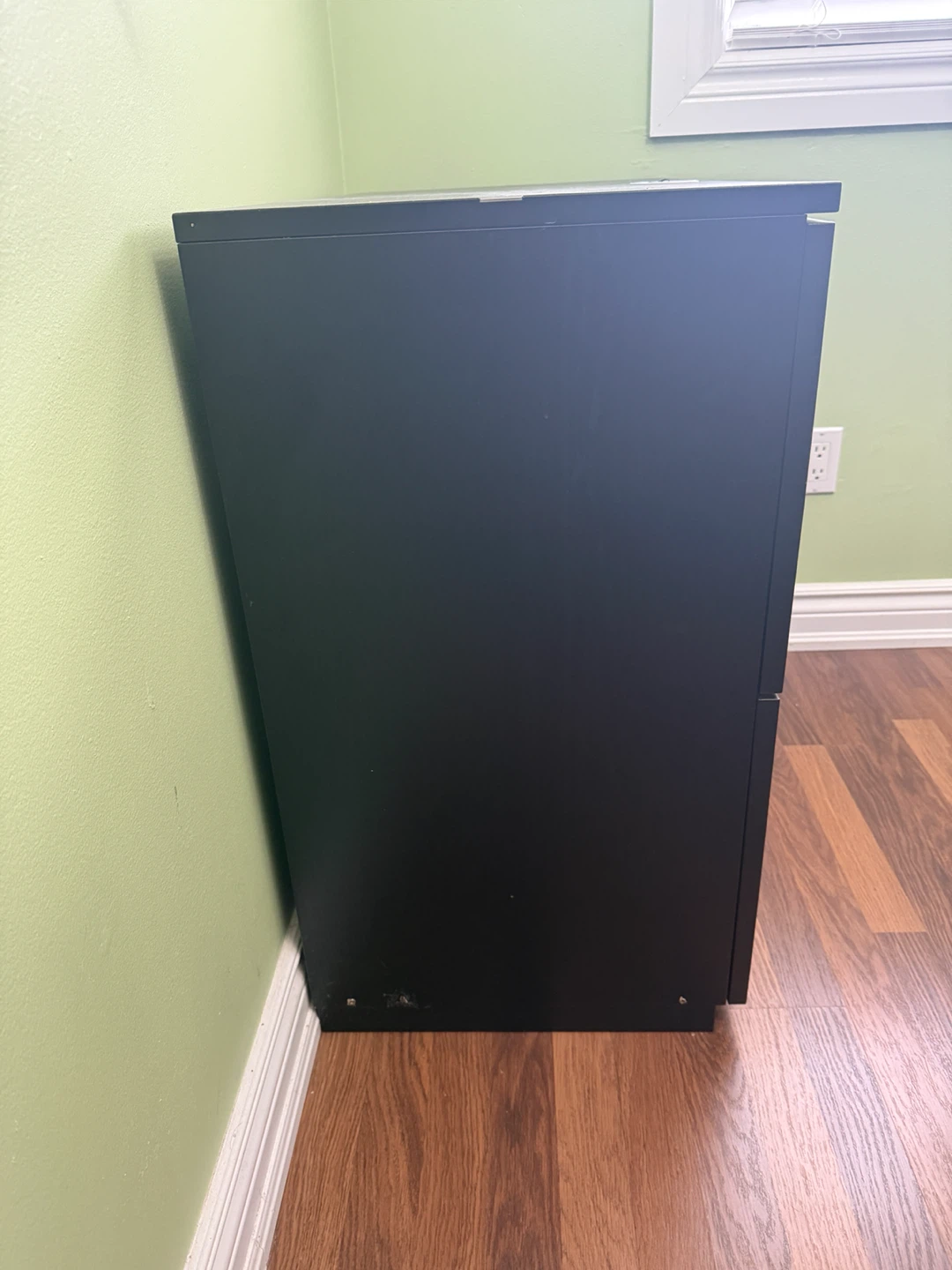 Black IKEA 2-Drawer Filing Cabinet (PIN code lock) - photo 3