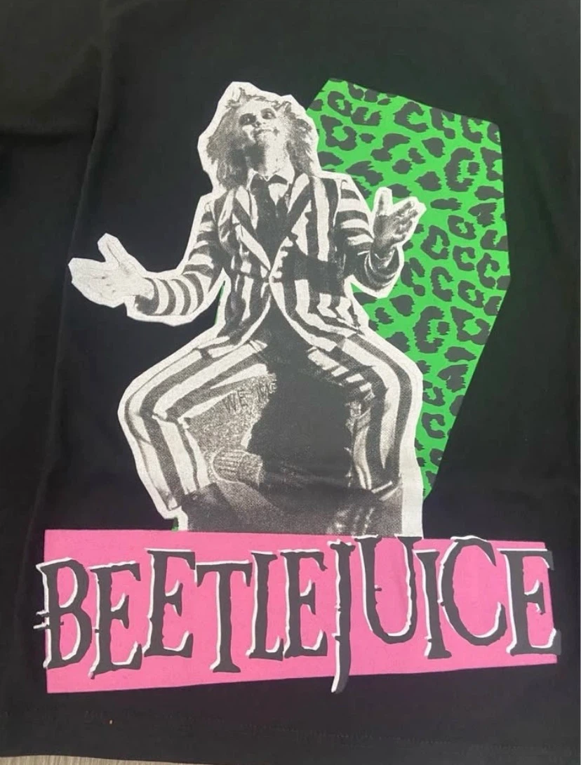 🏈 NWT: Old Navy BEETLEJUICE Kids L (10-12 yrs) - photo 2