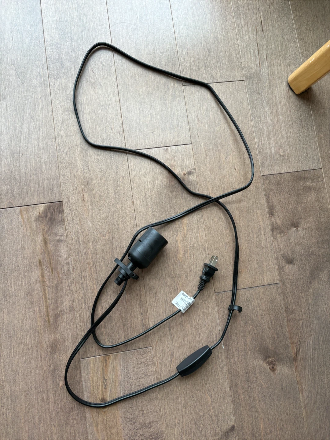 Black Lamp Cord with switch 🏈