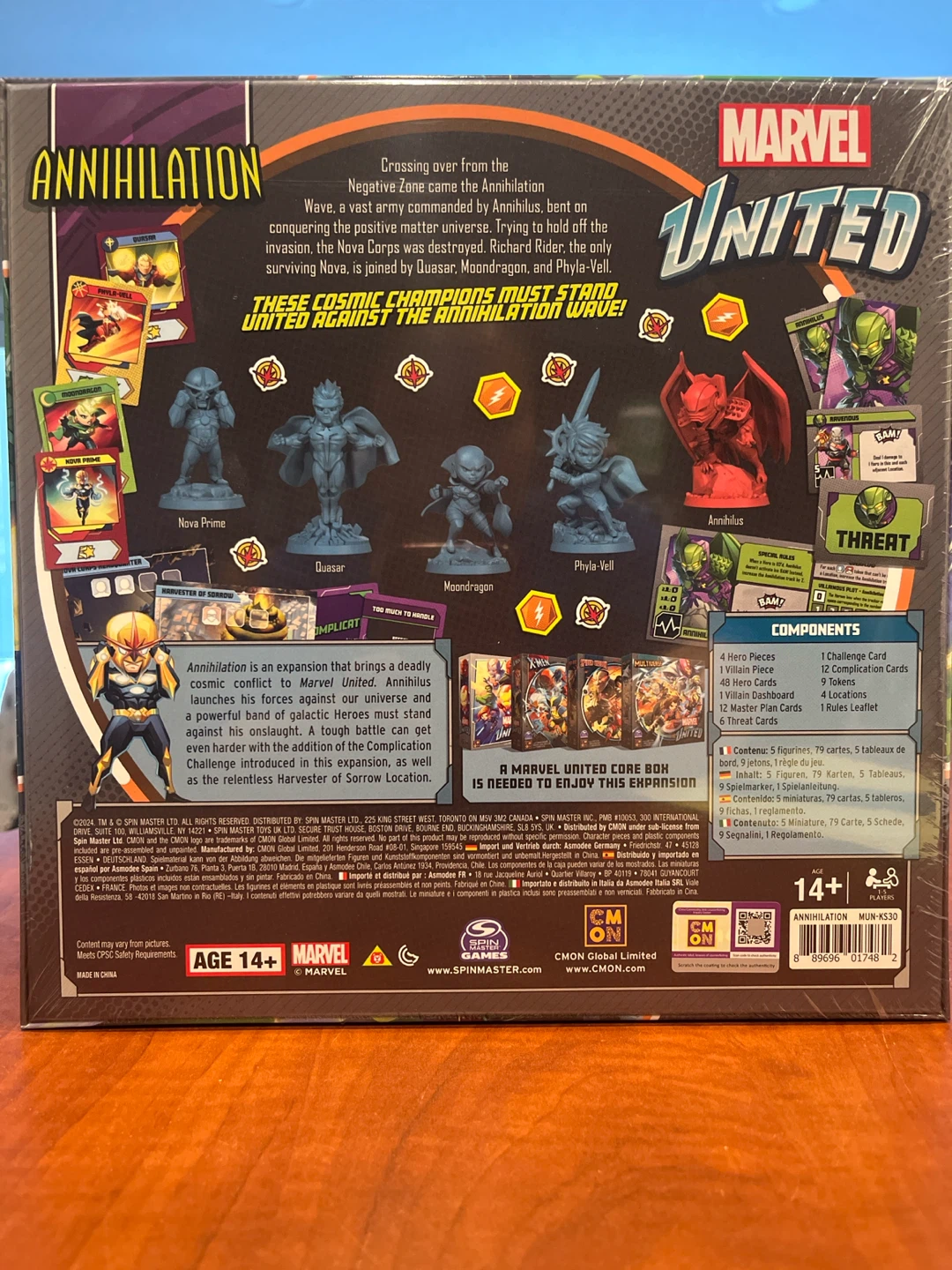Marvel United: Annihilation Expansion - photo 2