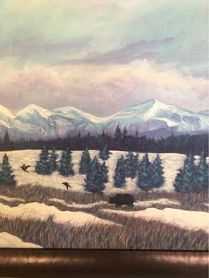 Art- Original Art-  oil painting, 24x30, by Calgary artist - photo 2