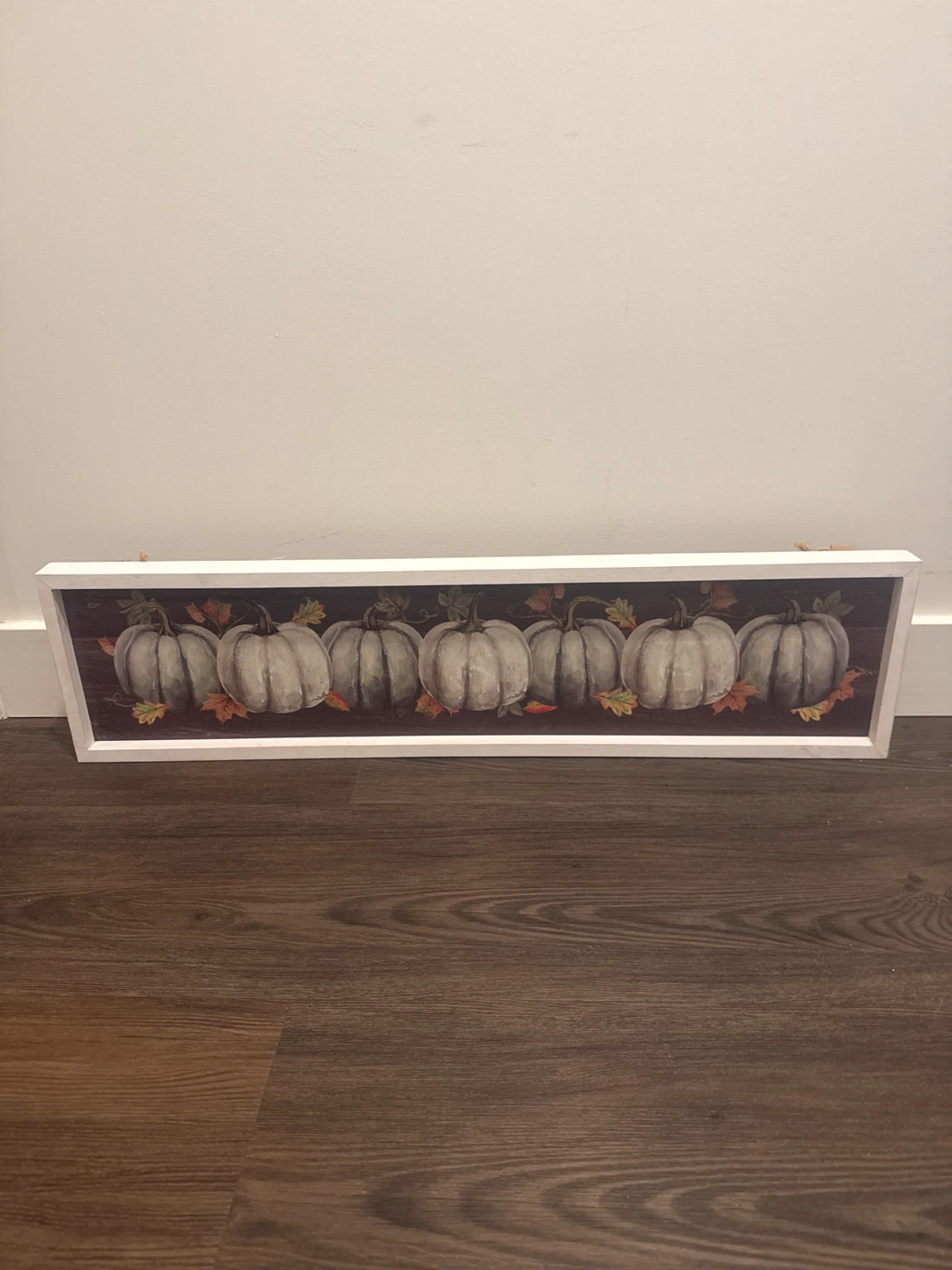 Robert Stanley Pumpkin Wall Decor.  NEW NEVER HUNG OR DISPLAYED