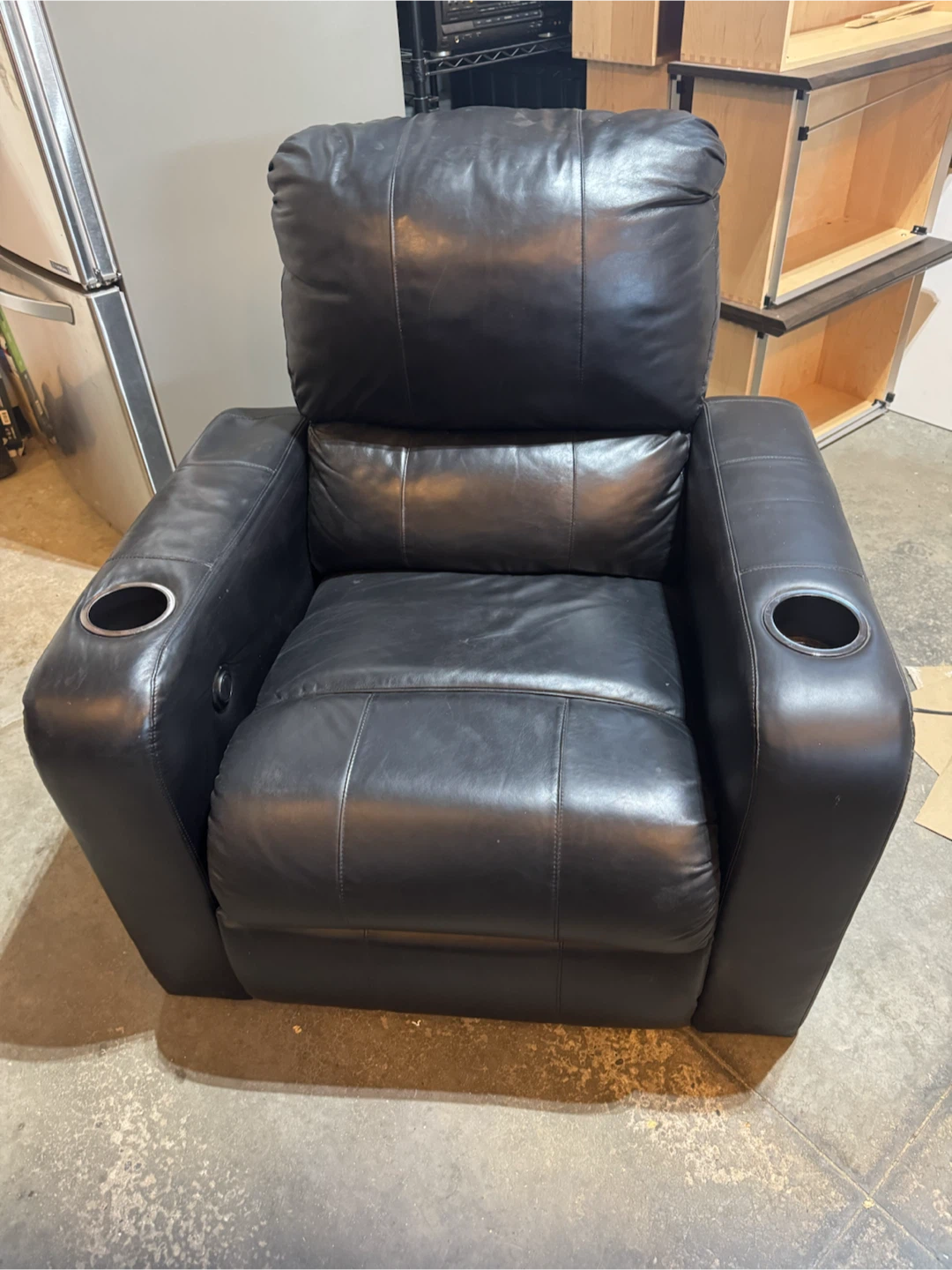 Black Power Recliner Chair