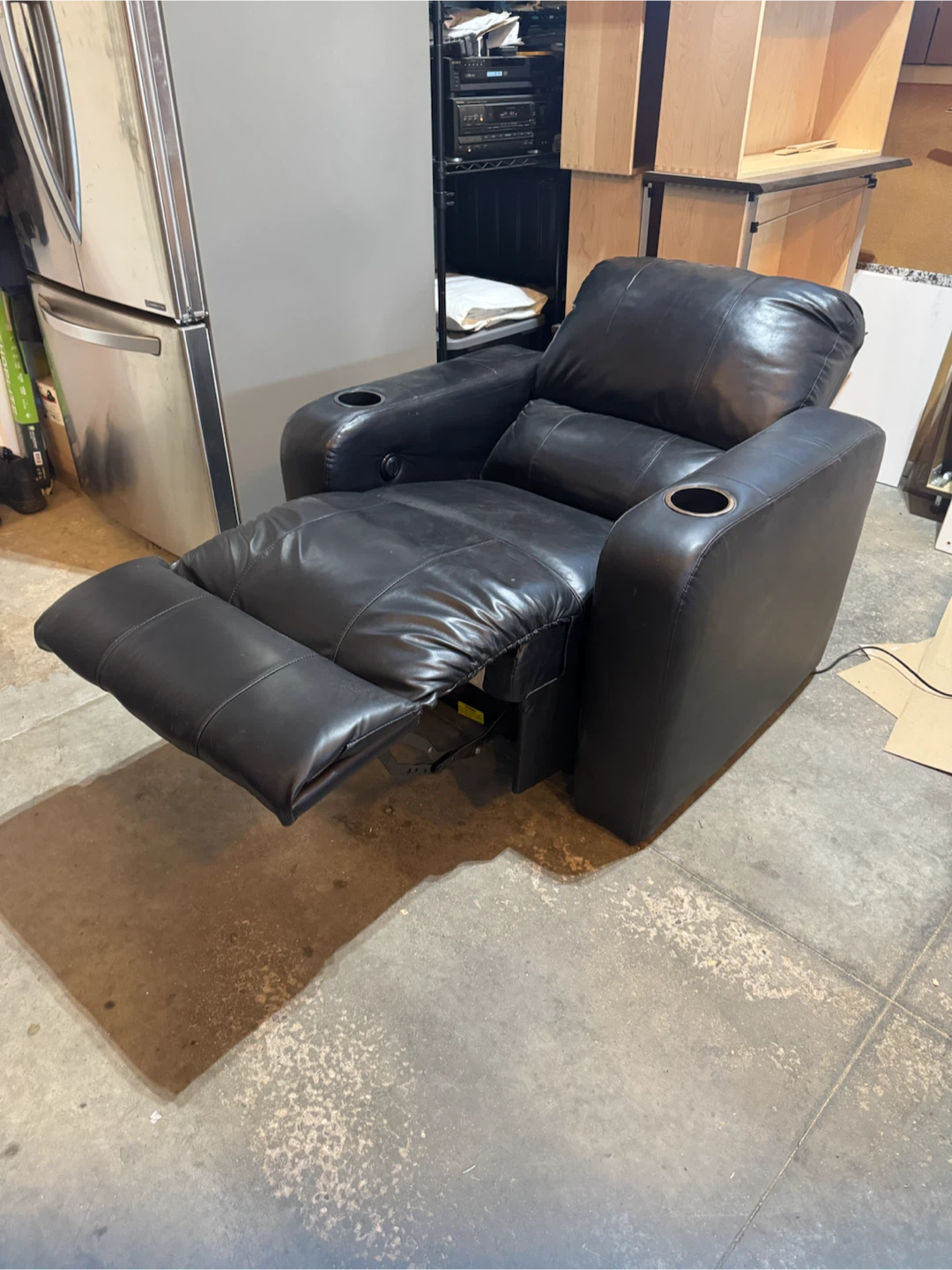 Black Power Recliner Chair - photo 2