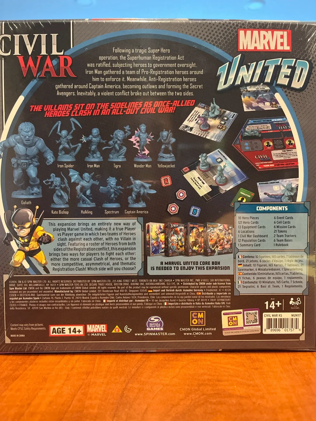 Marvel United: Civil War Expansion - photo 2