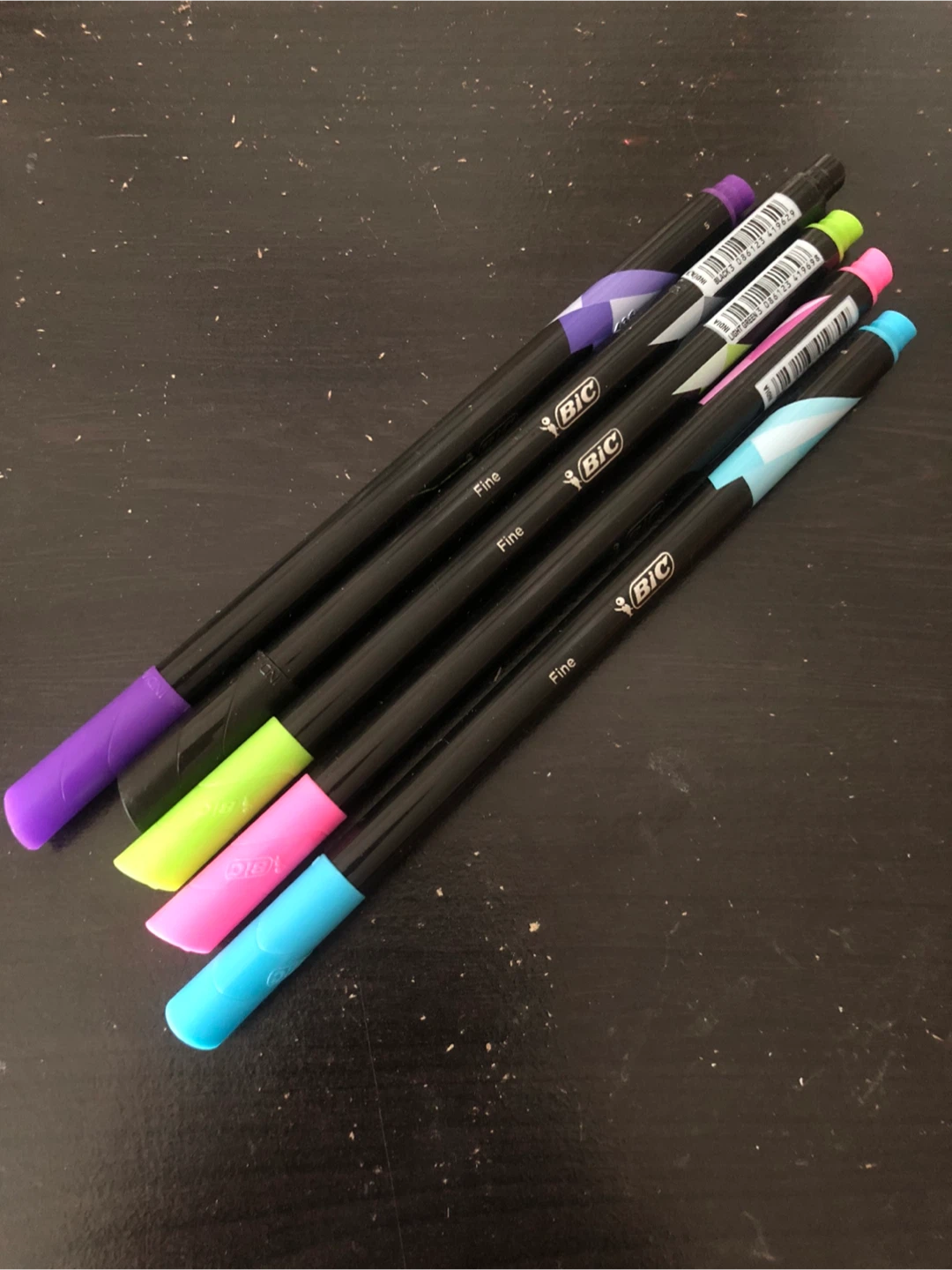 🏈Set of 5 BIC Intensity Fine Point Pens