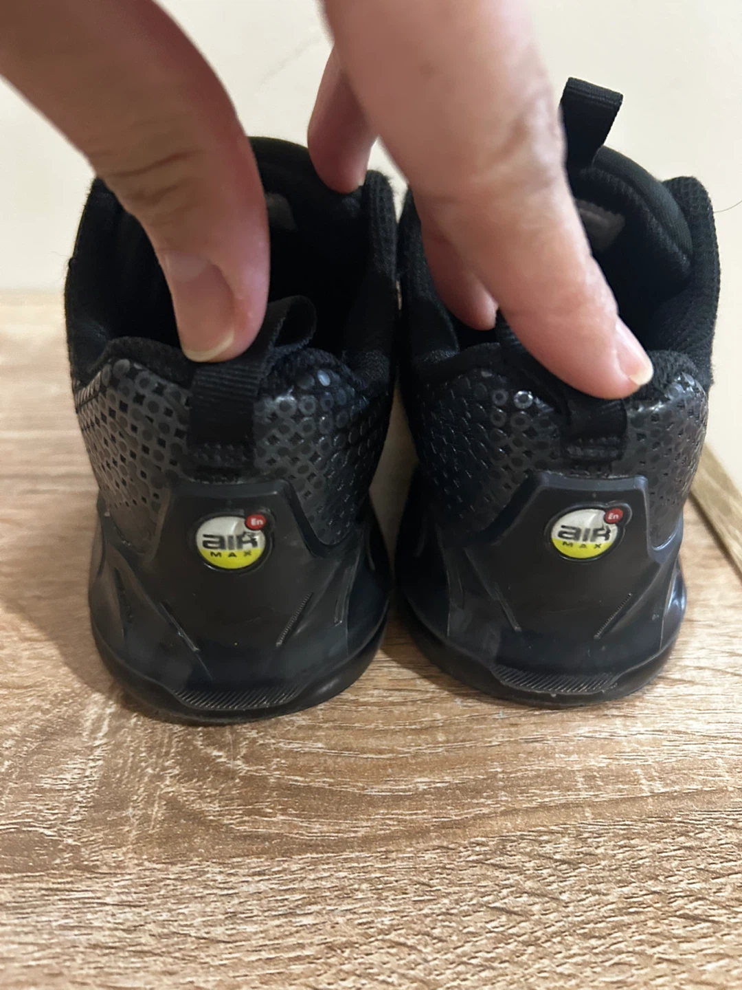 Nike Air Max Kids Shoes Black