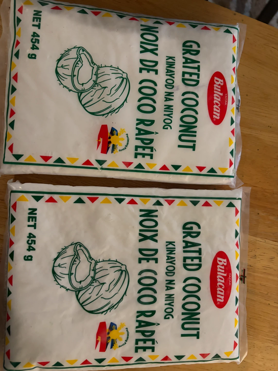 2 Packs Bulacan Grated Coconut