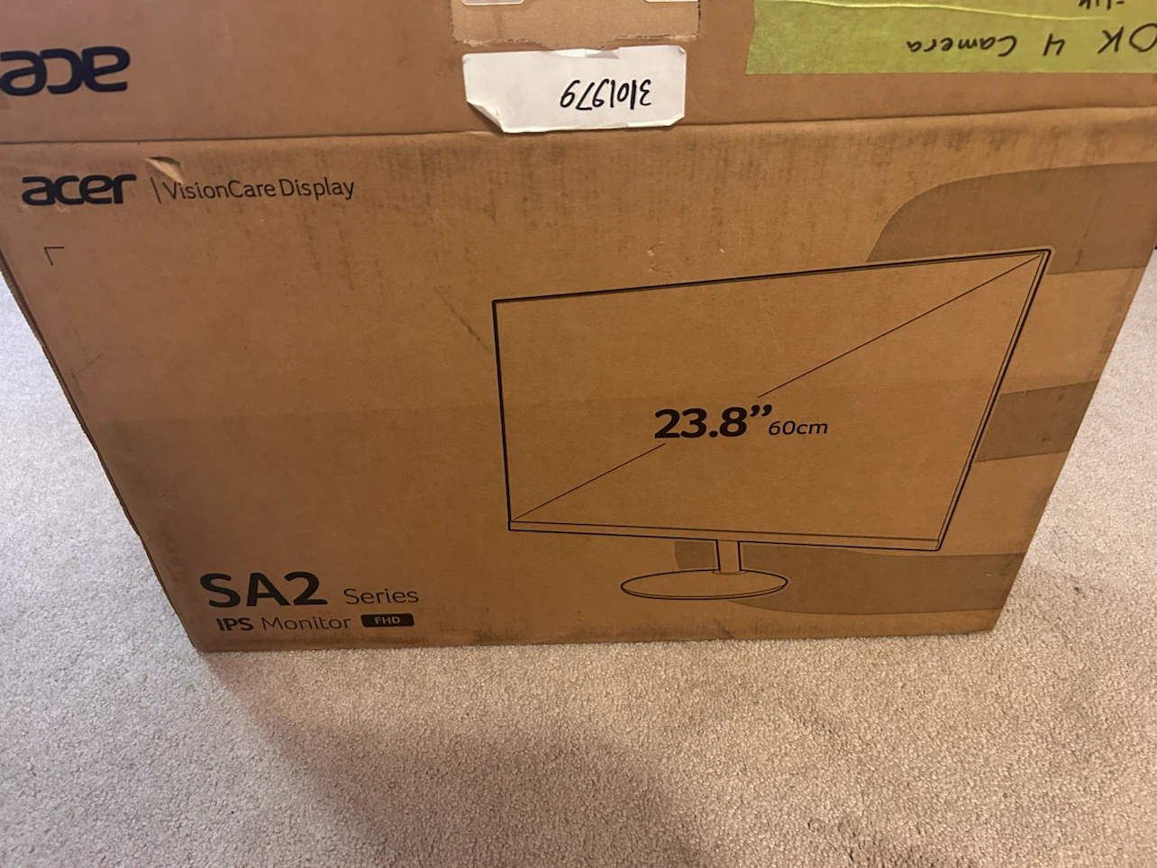 Acer SA2 Series 23.8" IPS Monitor
