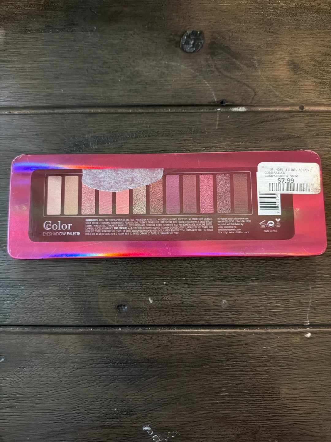 🏈 Ccolor Cherry 12 Color Eyeshadow Palette - photo 2