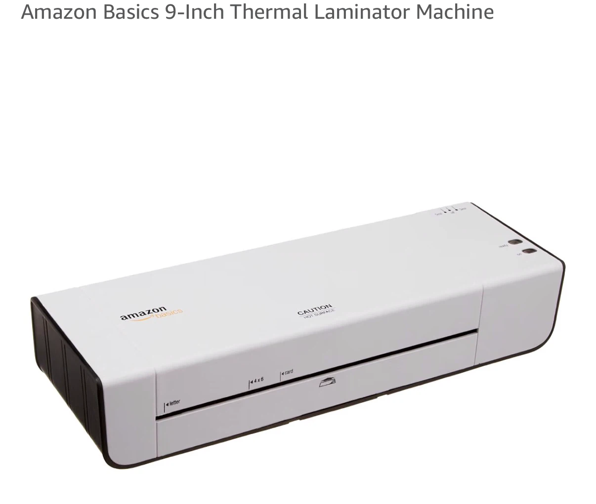 ***NEW*** Thermal laminator Machine