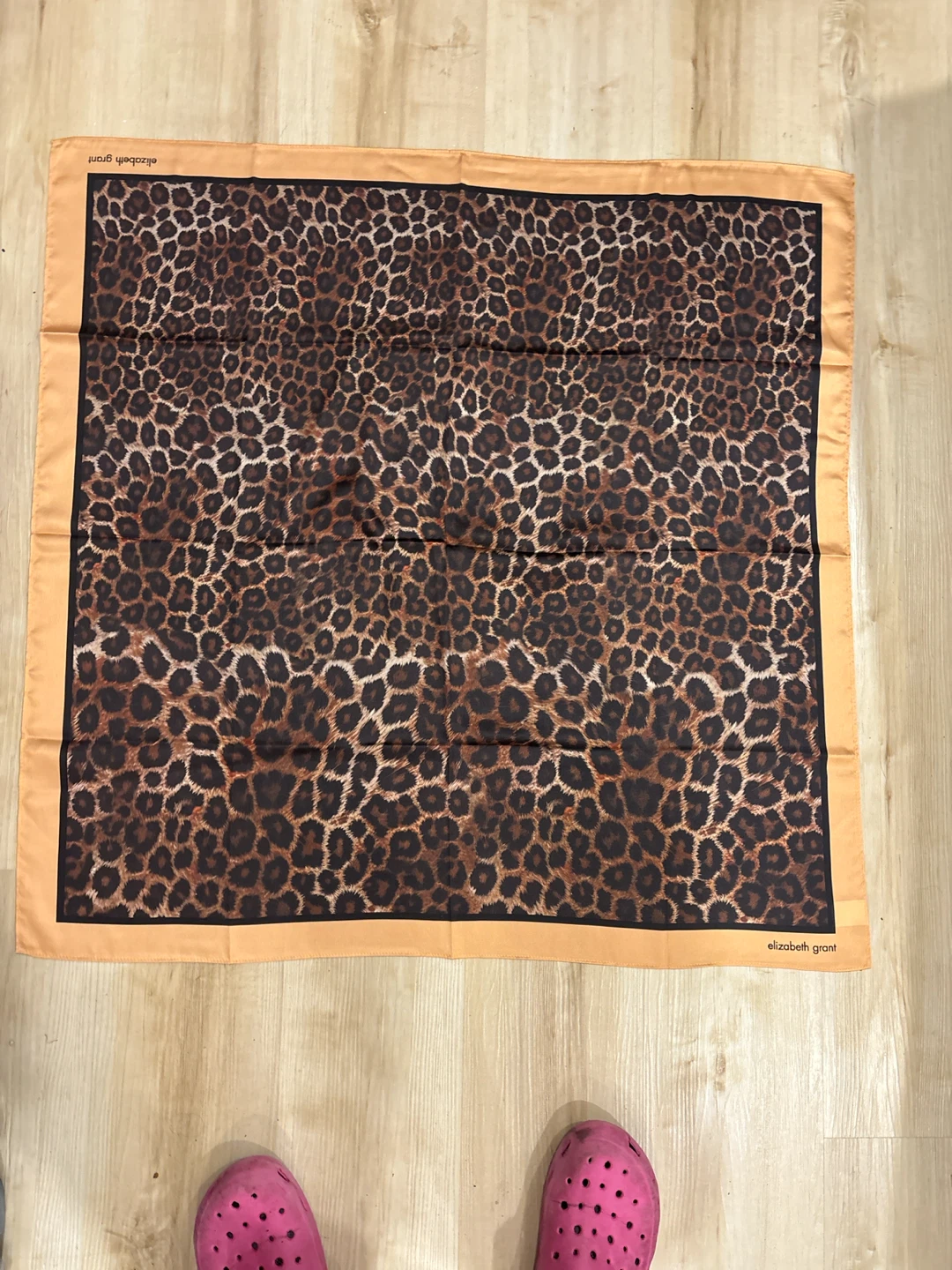 Leopard Print Scarf