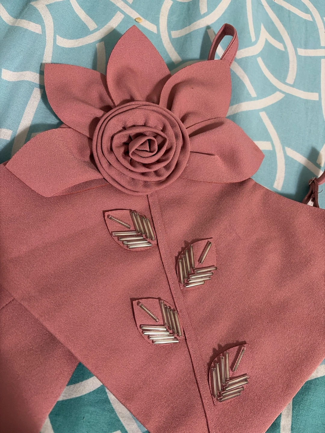 Pink floral two-piece set - photo 3