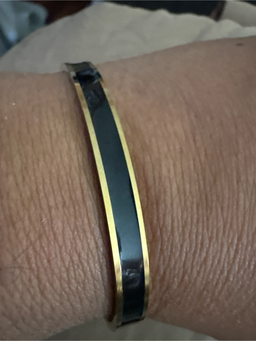 New Coco Jewelry Gold & Onyx  Bracelet 🏈