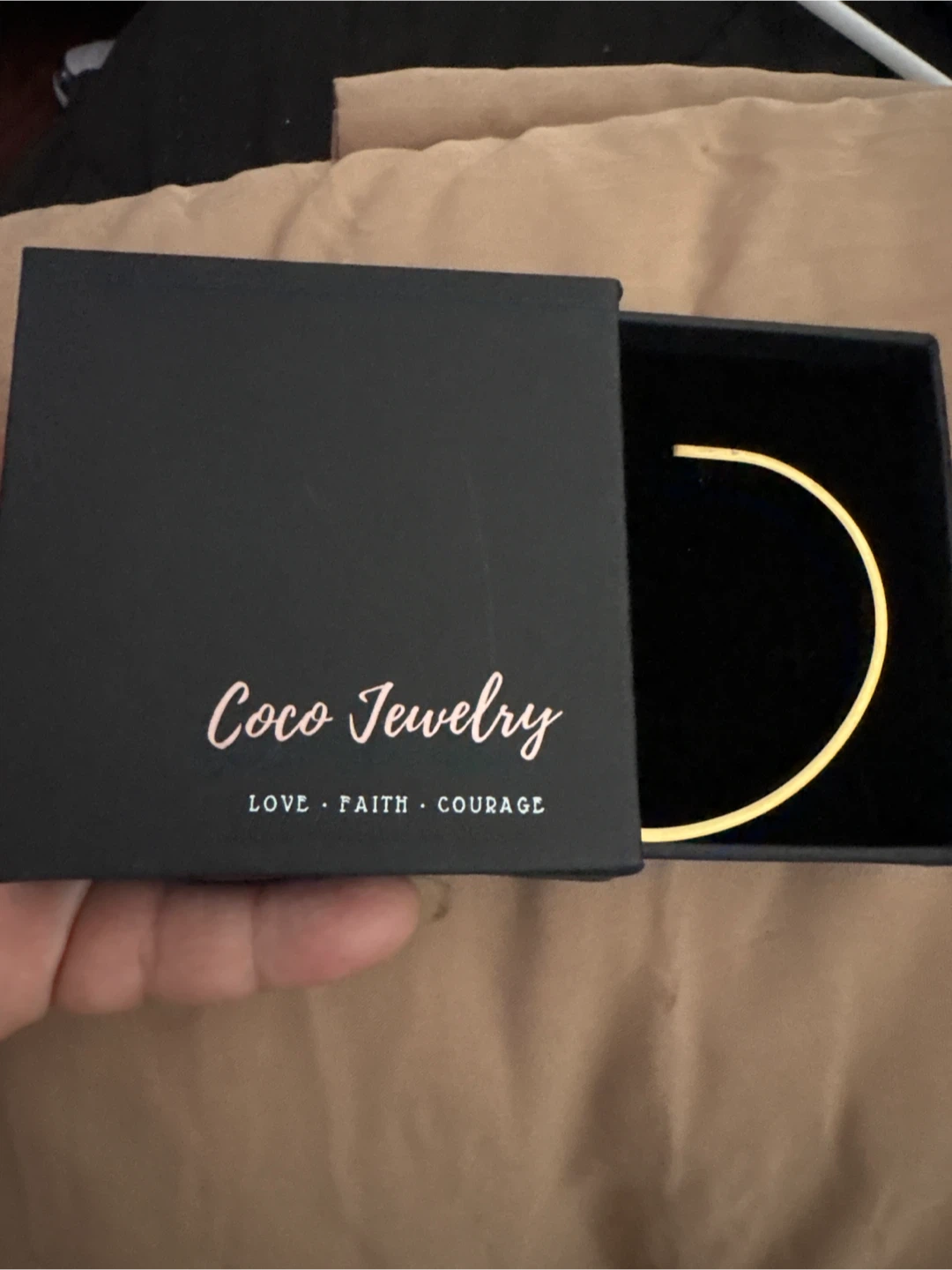 New Coco Jewelry Gold & Onyx  Bracelet 🏈 - photo 3