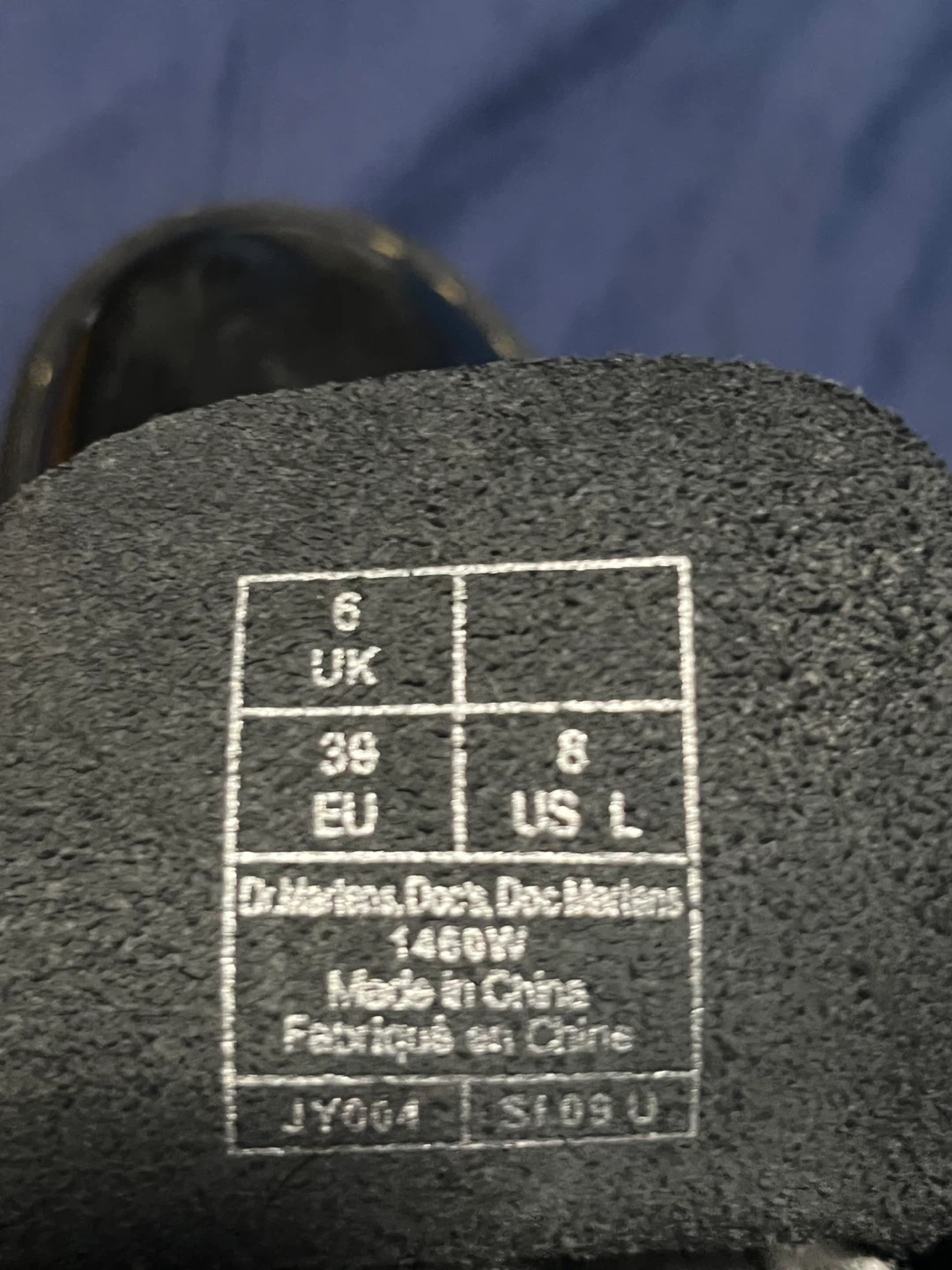 Dr. Martens 1460W Patent Boots Black - photo 2