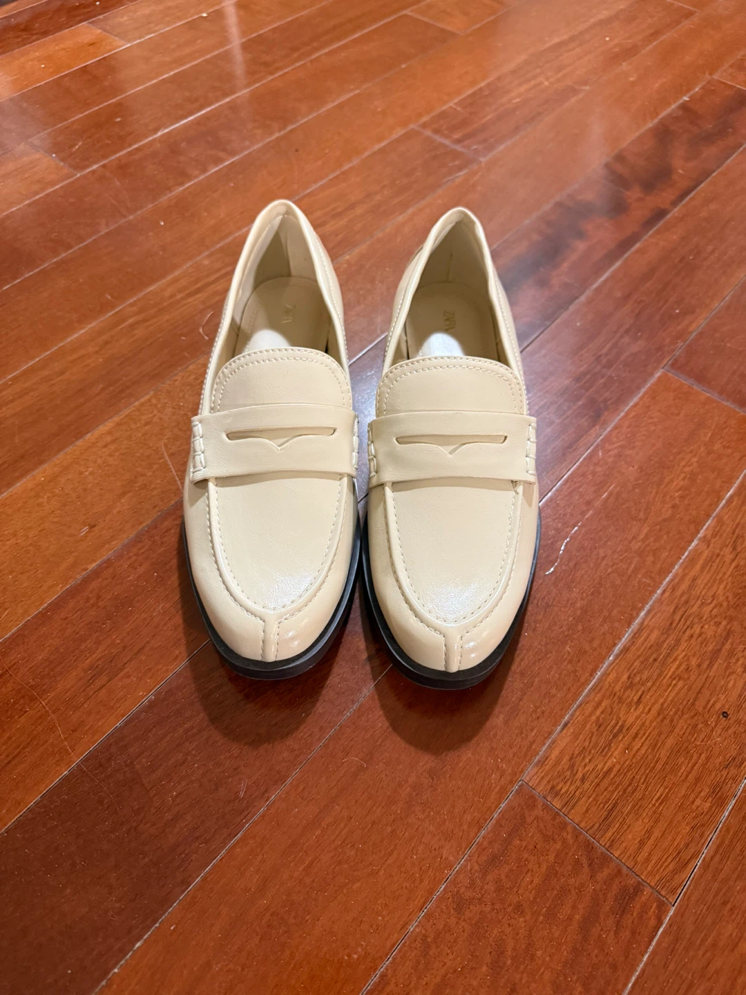 Zara Cream Loafers - photo 3