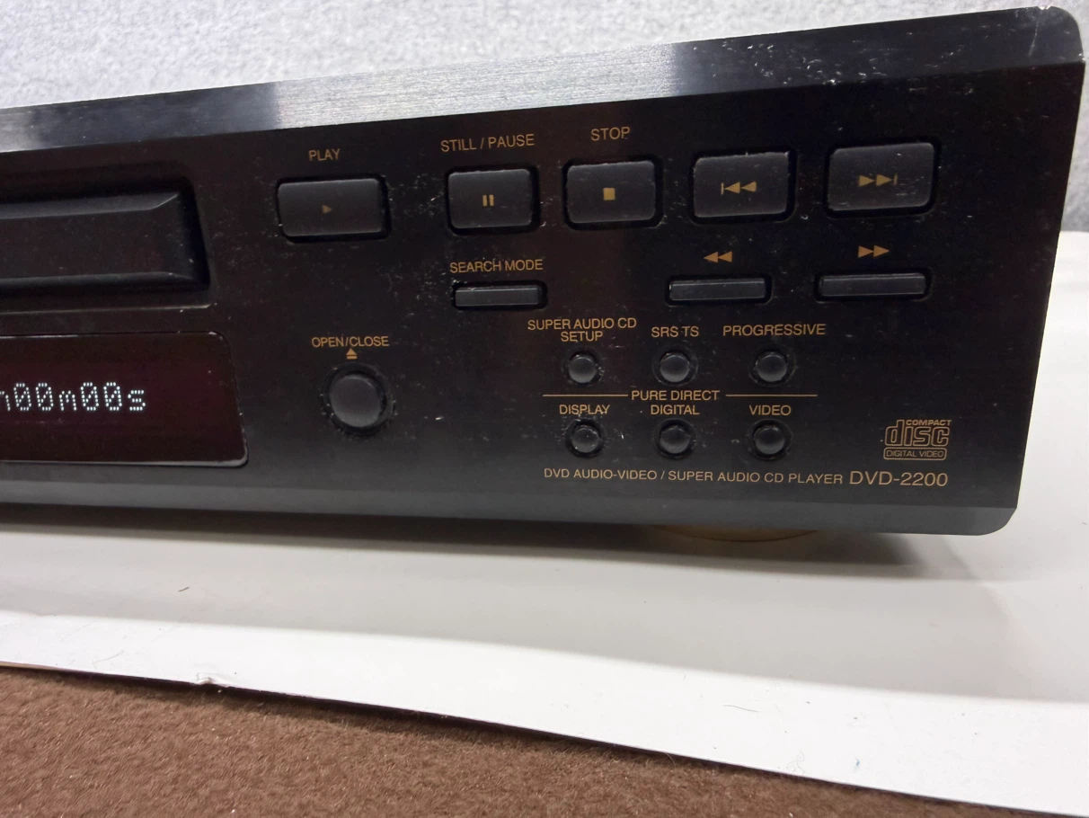 Denon DVD-2200 DVD SACD Player For Parts Repair As Is - photo 3