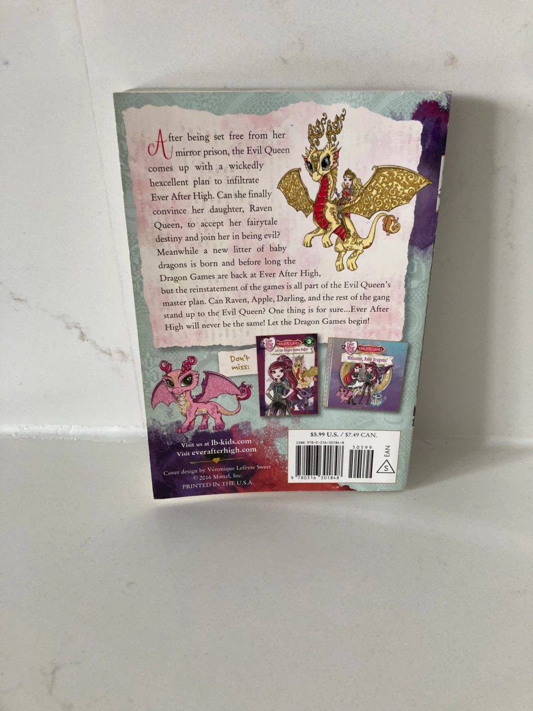 🏈Ever After High Dragon Games The Junior Novel - photo 2