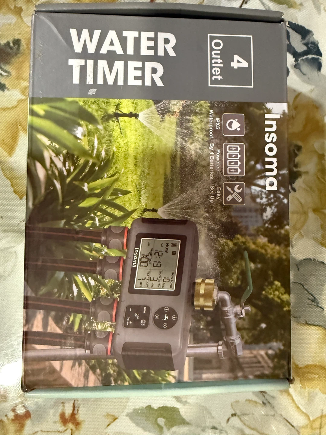 Insoma 4-Outlet Garden Water Timer - photo 4