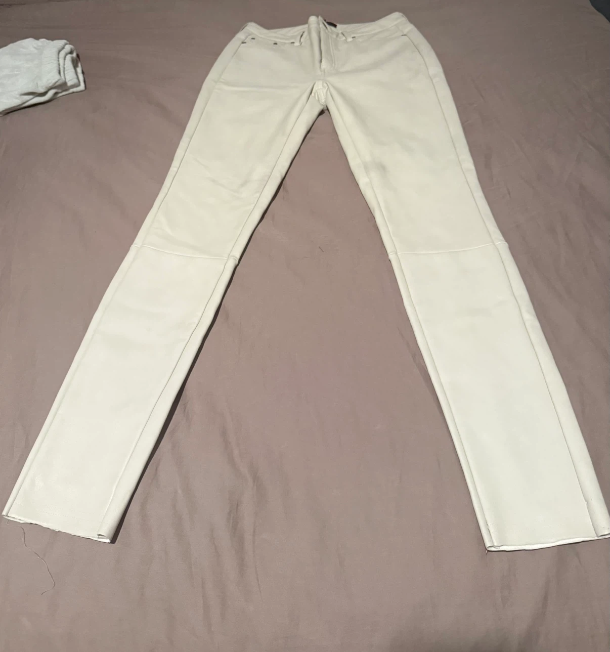 🏈 7 For All Mankind Faux Leather Pants