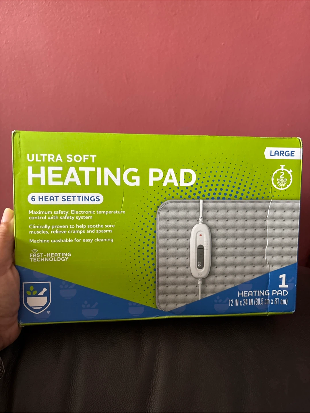 Ultra Soft Large Heating Pad 🏈 - photo 4