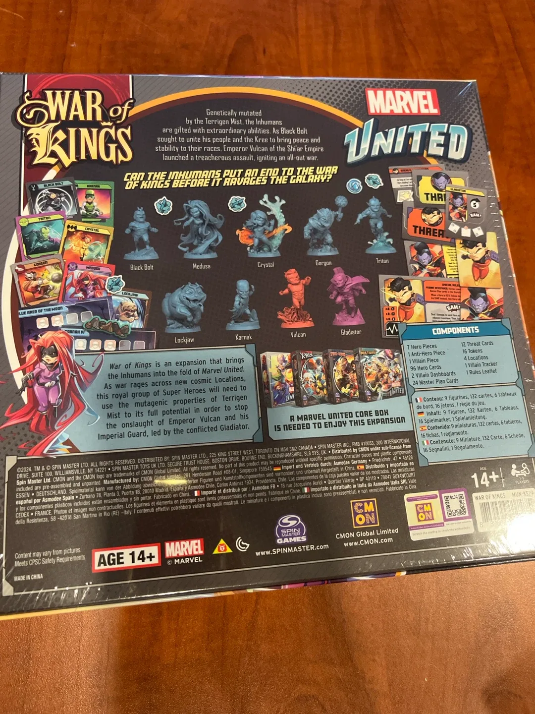 Marvel United: War of Kings Expansion Board Game - photo 2