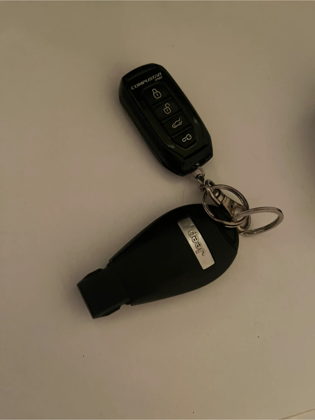 Compustar FMX Remote and Jeep Key Fob