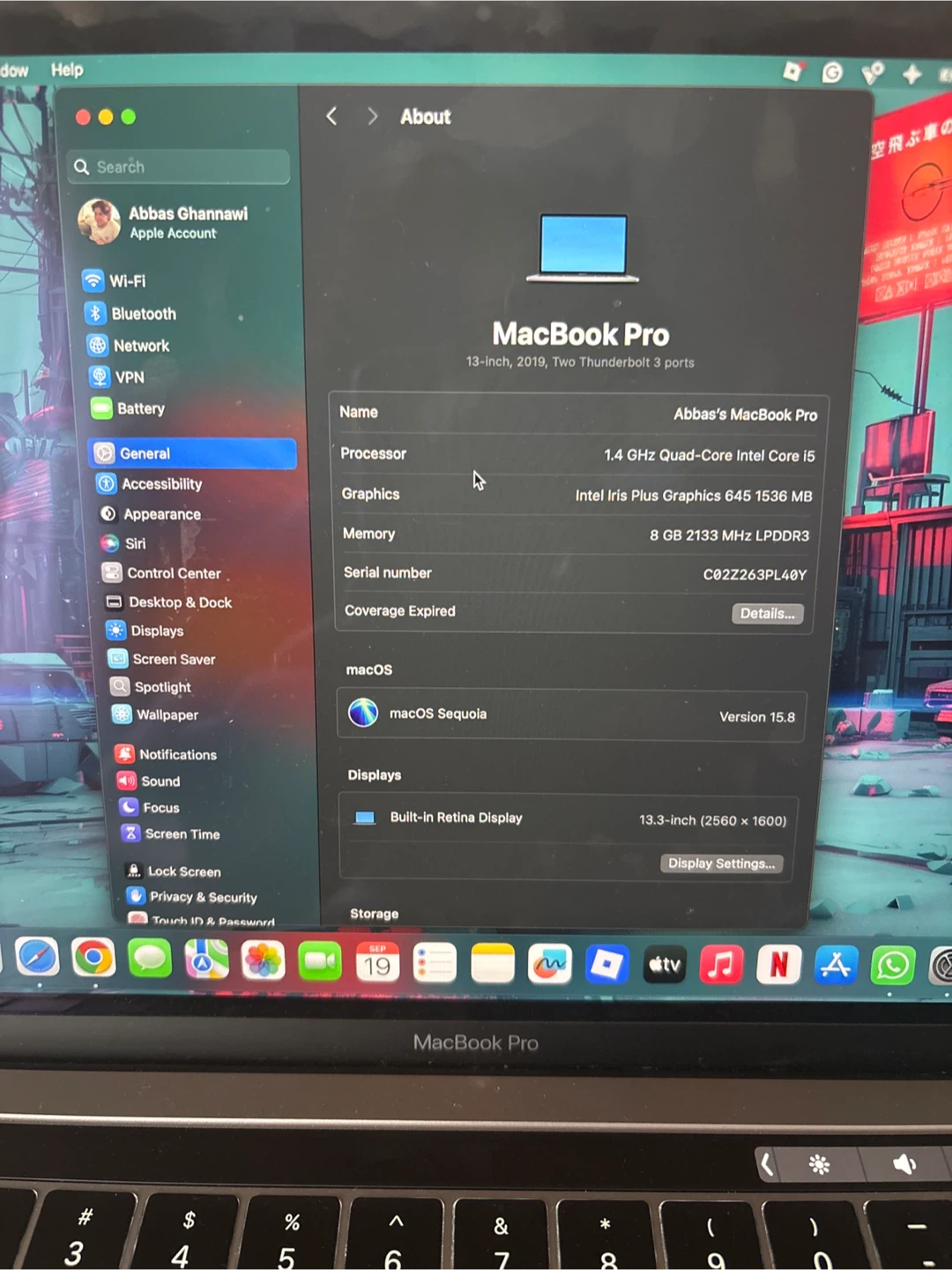 MacBook Pro 2019 13’
